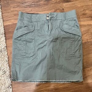 Democracy Olive Mini Skirt